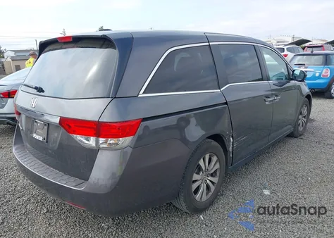 2015 Honda Odyssey Ex-L из США, поврежденный, VIN 5FNRL5H61FB058083